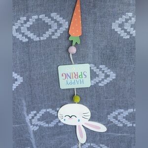 Easter Bunny and Carrot Hanging Decor